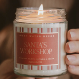 Santas Workshop 9oz Candle