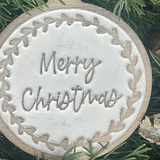 5" Merry Christmas Ornament