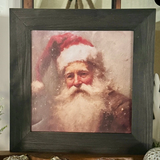 Vintage Santa Frame