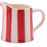 4.25" Candy Stripe Pitcher