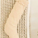 Beige Hanging Stocking