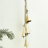 16" Hanging Gold Cowbells
