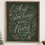 24x30" And Stockings Were Hung
