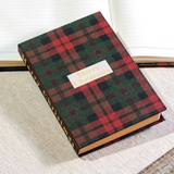 8.4" Buffalo Plaid Christmas Notebook