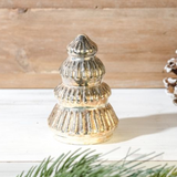 3.5" Gold Glass Tree