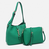 Agnes Classic Satchel w/ Press Lock & Inner Bag