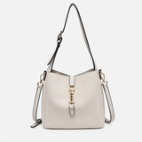 Agnes Classic Satchel w/ Press Lock & Inner Bag