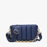Lala Quilted Chain Crossbody