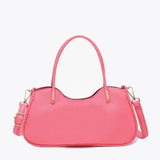 Ursala Shaped Sachel with Metal Accents