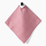 Fireside Plaid Red Dishcloth Set