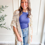 Bloom & Tassel Kimono