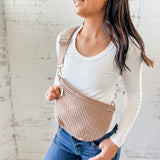 Woven Luxe Sling Bag