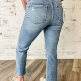 Everyday Ease Cropped Flare Denim