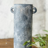 Charcoal Ceramic Vase | 5" x 9"