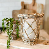 Willow Wrapped Jar