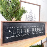 24 x 8" Sleigh Rides