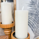 6" LED Pillar Candle