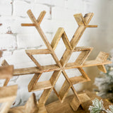 16" Wood Snowflake