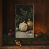 Gold And White Ornament | 12x24