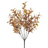 13" Brown Tea Leaf Bush