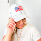 American Flag Baseball Cap