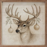 Holiday Deer | 12x12