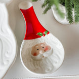 Santa Face Spoon Rest