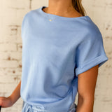 Cuffed Sleeve Top