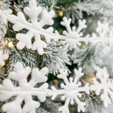 Snowflake garland