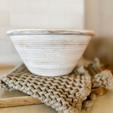 9.7" Mango Wood Serving Bowl