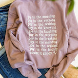Count All Joy Pullover