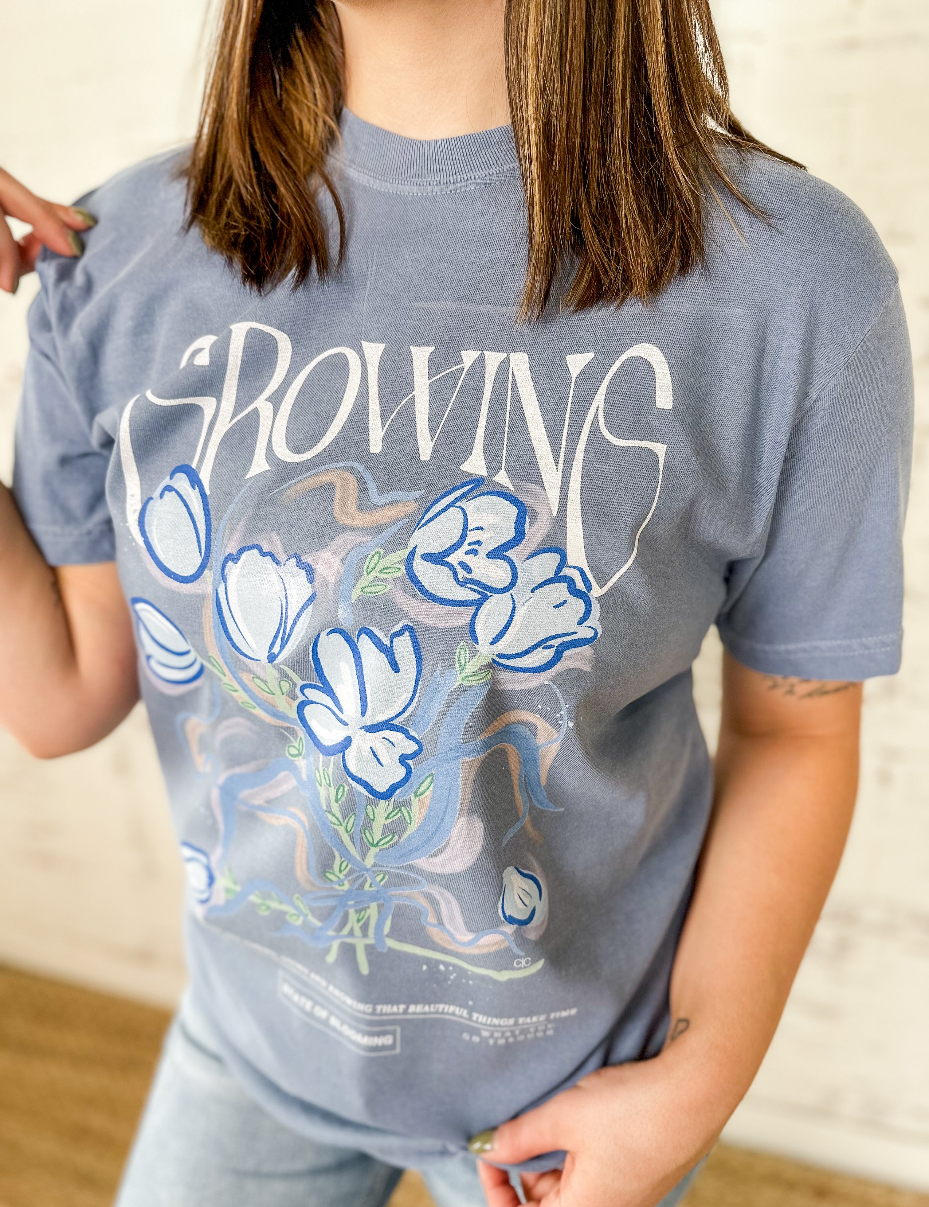 Growing // State Of Blooming Graphic Tee