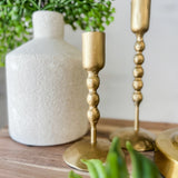 Brass Ball Candle Holder