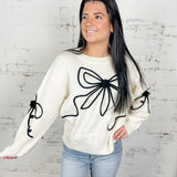 Bow Sweater Top