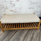 Cotton Strap Bench