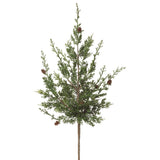 31" Cedar Pine Cone Spray