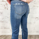 High Rise Straight Jeans