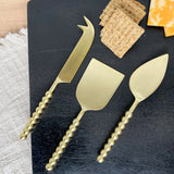 Gold Ball Cheese Knife