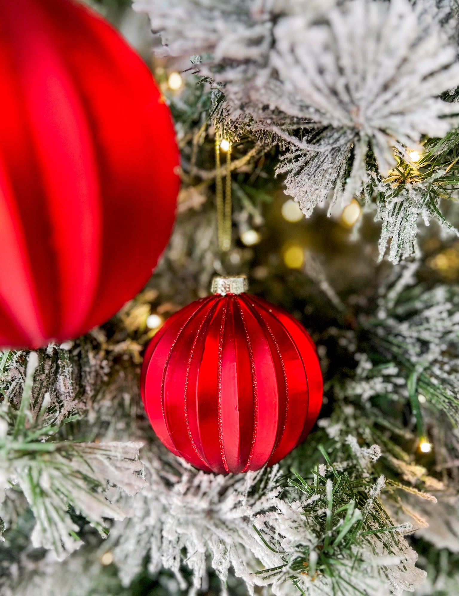 Red Glass Ornament