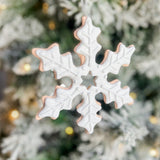 Snowflake Cookie Ornament