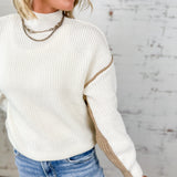 Colorblock Knit Sweater