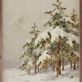 Snow Covered Pines Right | 16x20