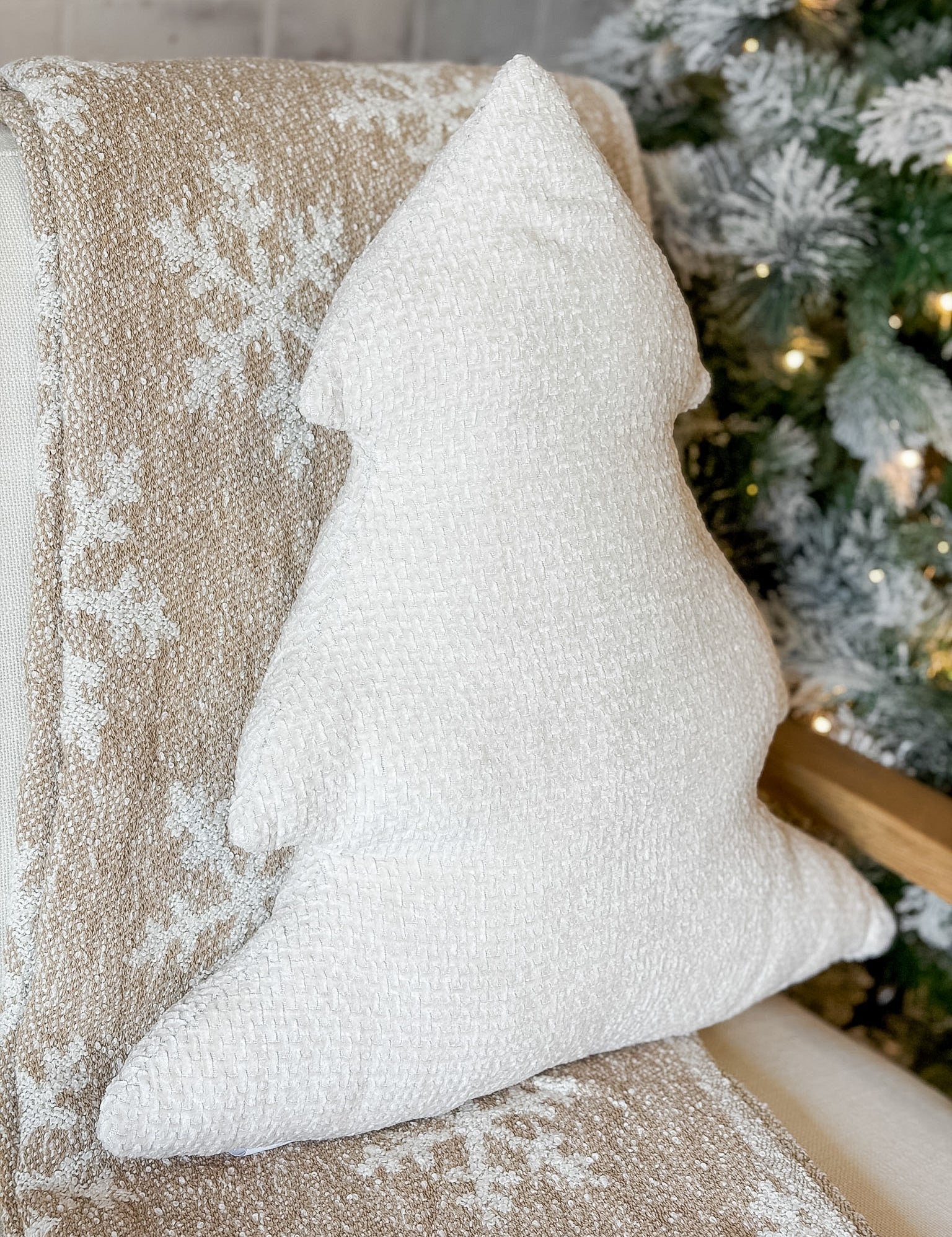 Soft Tree Pillow
