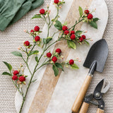 22" Wild Raspberry Spray