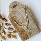 Coin & Shell Layered Necklace