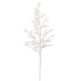 29" Gold Glittered Stem with Pearls