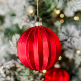 Red Glass Ornament