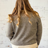 Chocolate Pinstripe Sweater