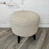 Wood Fabric Stool