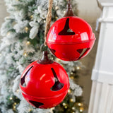 Large Red Sleigh Bell